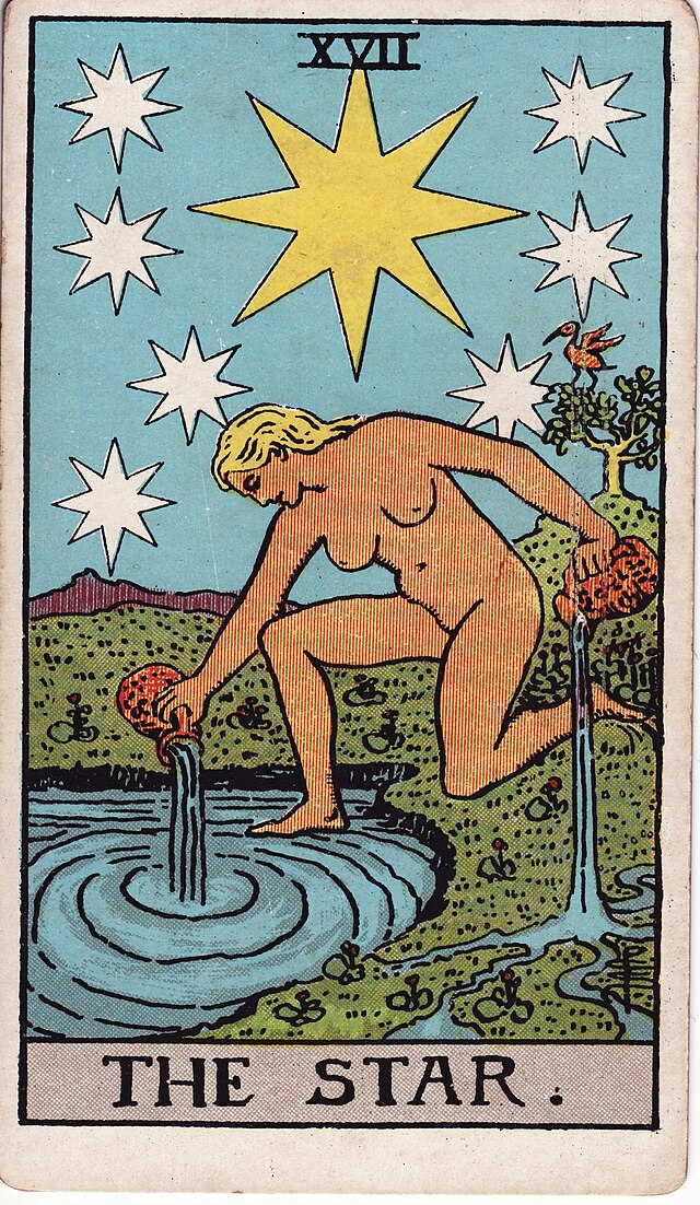 Tiny Tarot - La Estrella / The Star