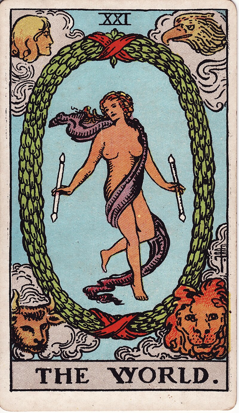 Tiny Tarot - El Mundo / The World