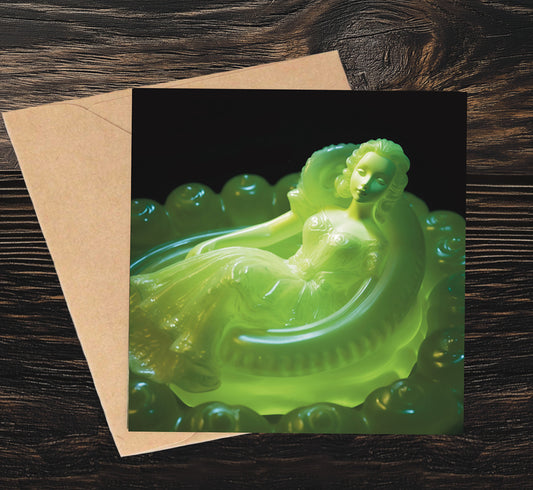 Scream Queen Greetings Card