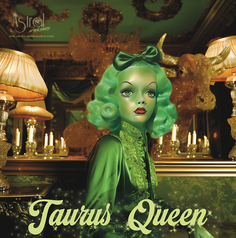 Taurus Queen Greetings Card