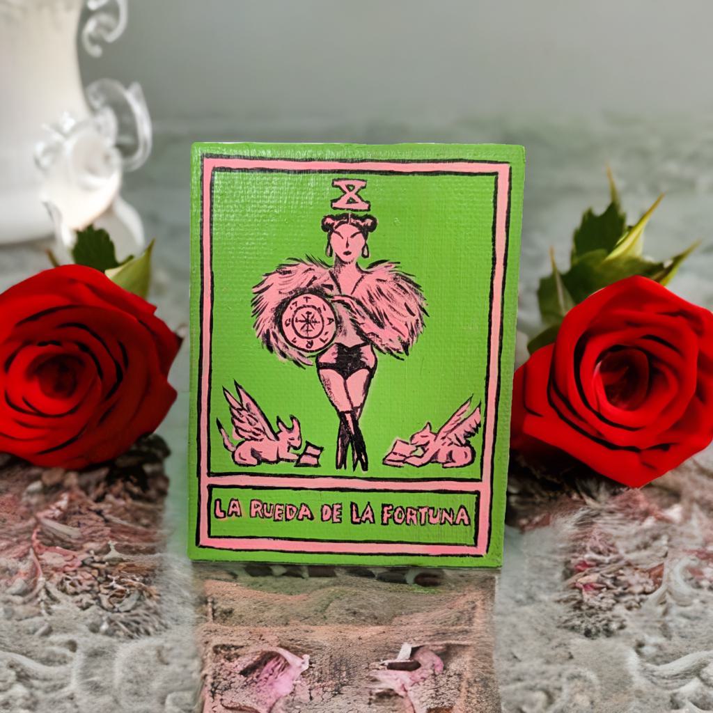 Tiny Tarot - La Rueda de la Fortuna / The Wheel of Fortune