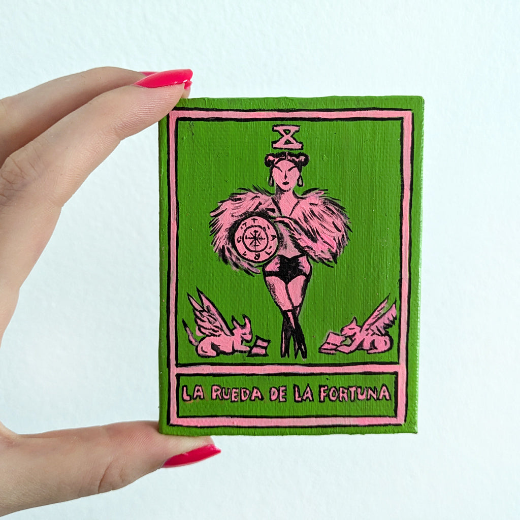 Tiny Tarot - La Rueda de la Fortuna / The Wheel of Fortune