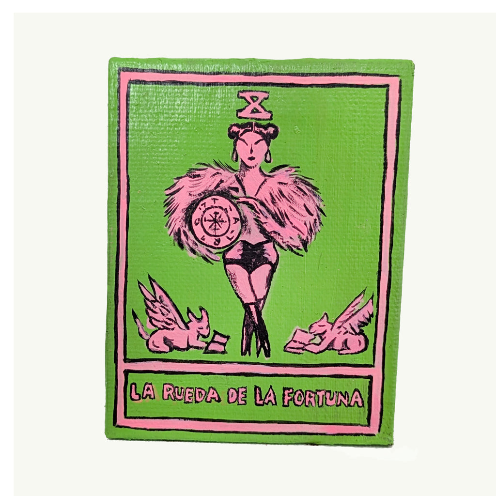 Tiny Tarot - La Rueda de la Fortuna / The Wheel of Fortune